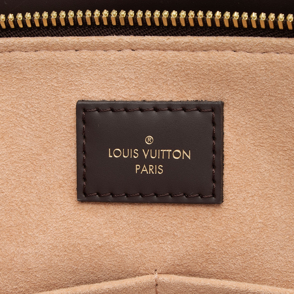Louis Vuitton Damier Ebene Kensington Bowling Satchel (SHF-OyYSEG)