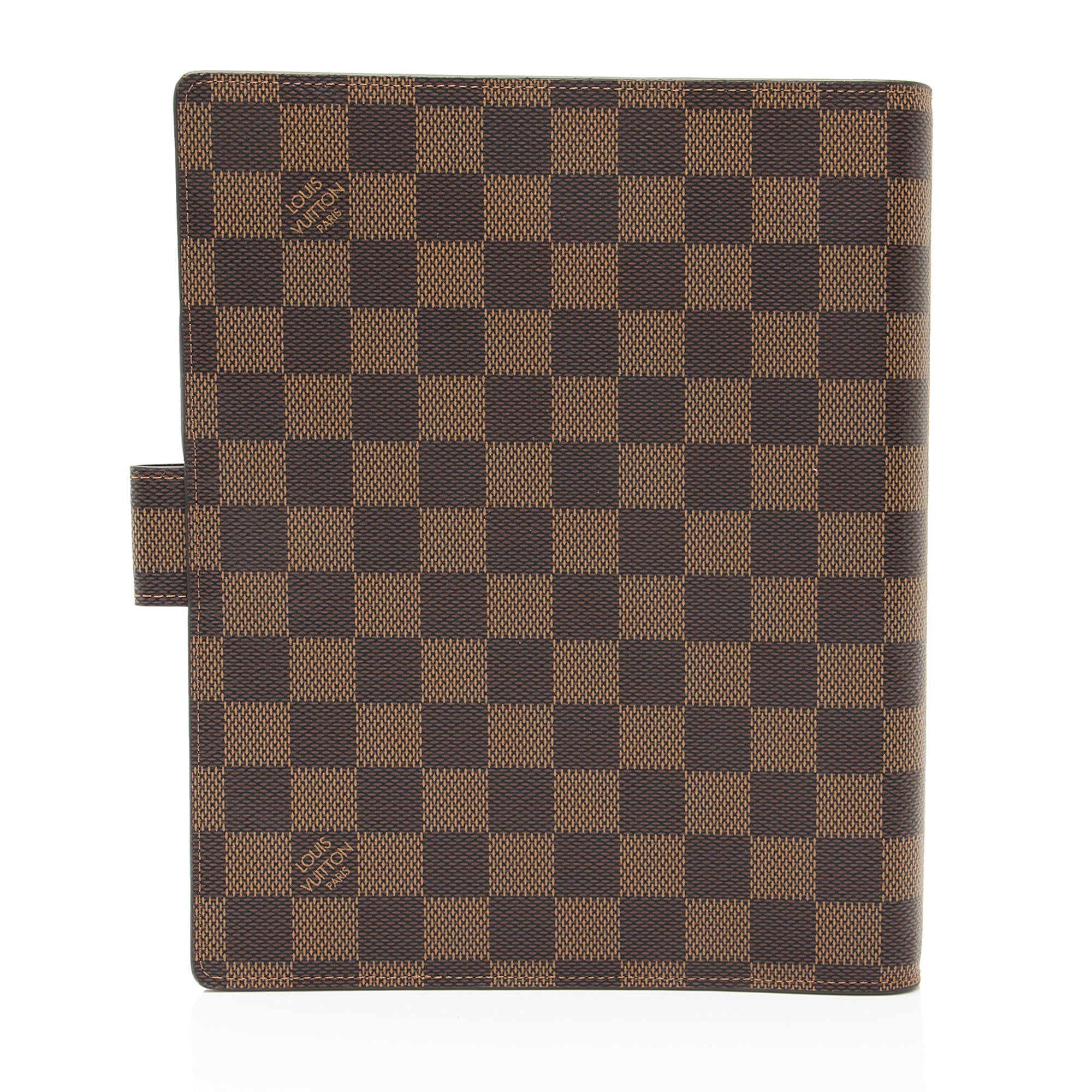 Louis Vuitton Damier Ebene Large Ring Agenda Cover