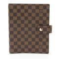 Louis Vuitton Damier Ebene Large Ring Agenda Cover
