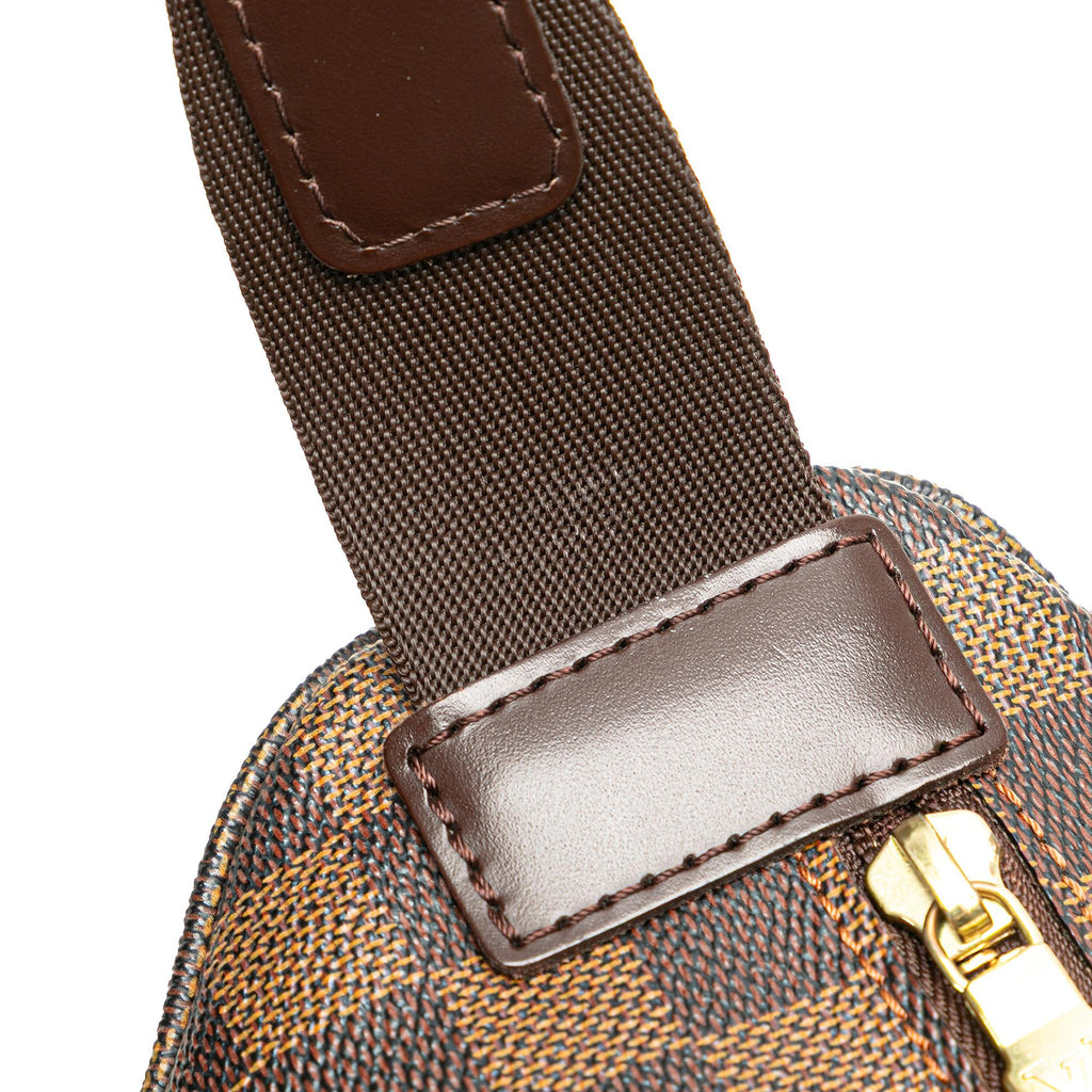 Louis Vuitton Damier Ebene Melville Belt Bum Bag