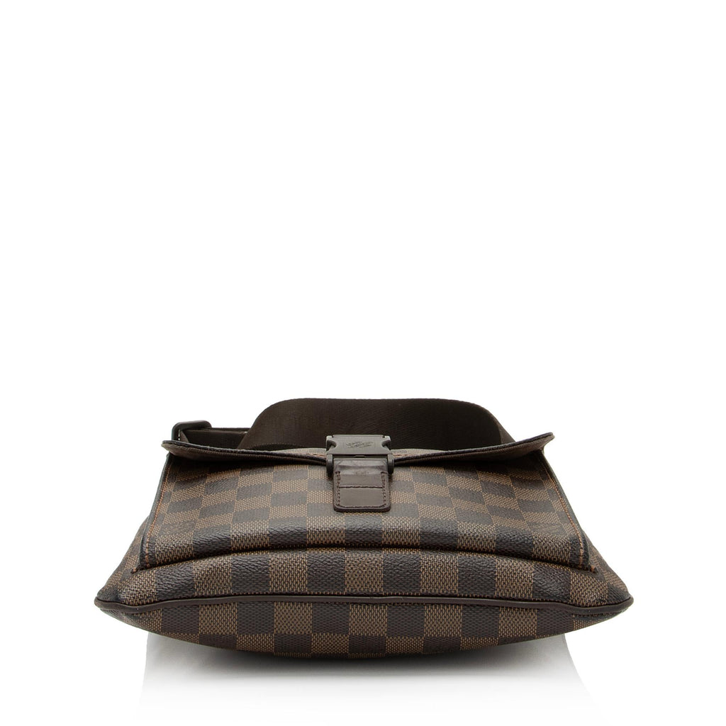 Louis Vuitton Damier Ebene Melville Crossbody Bag (SHF-a27JVY)