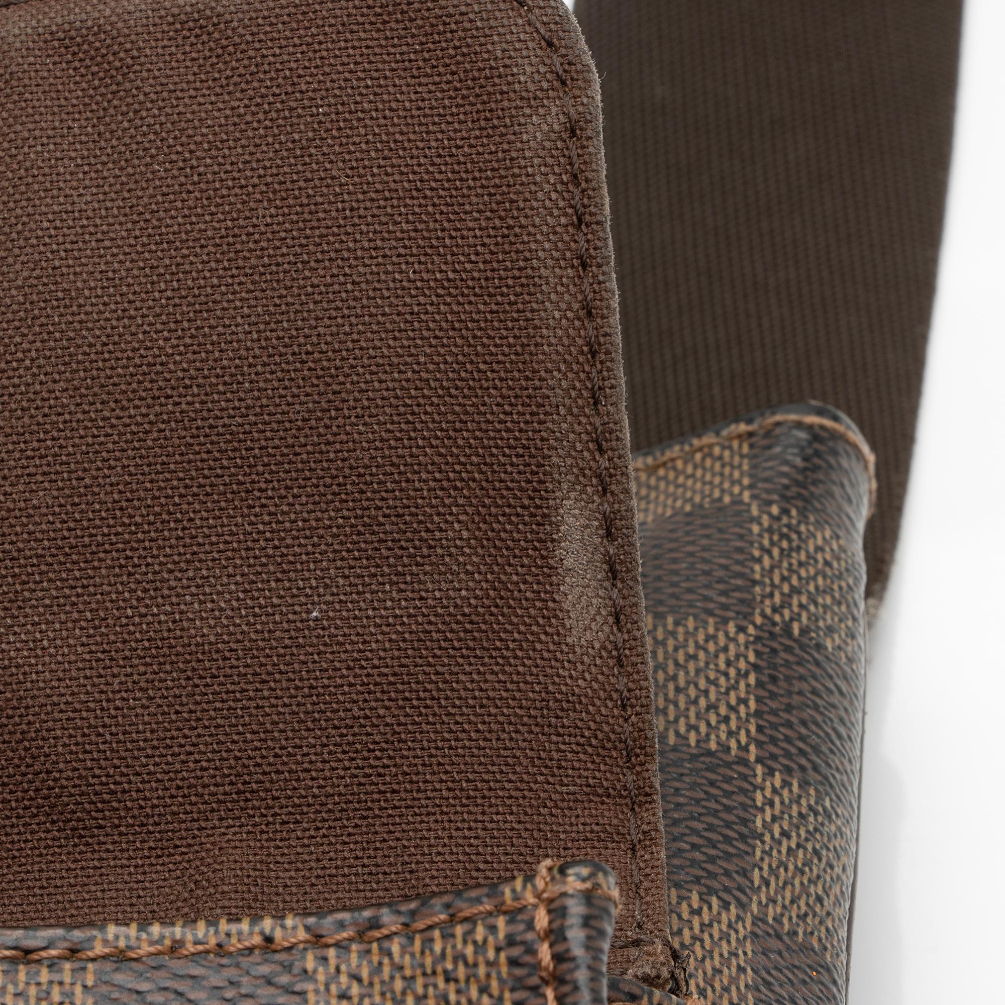 Louis Vuitton Damier Ebene Melville Crossbody Bag (SHF-a27JVY)
