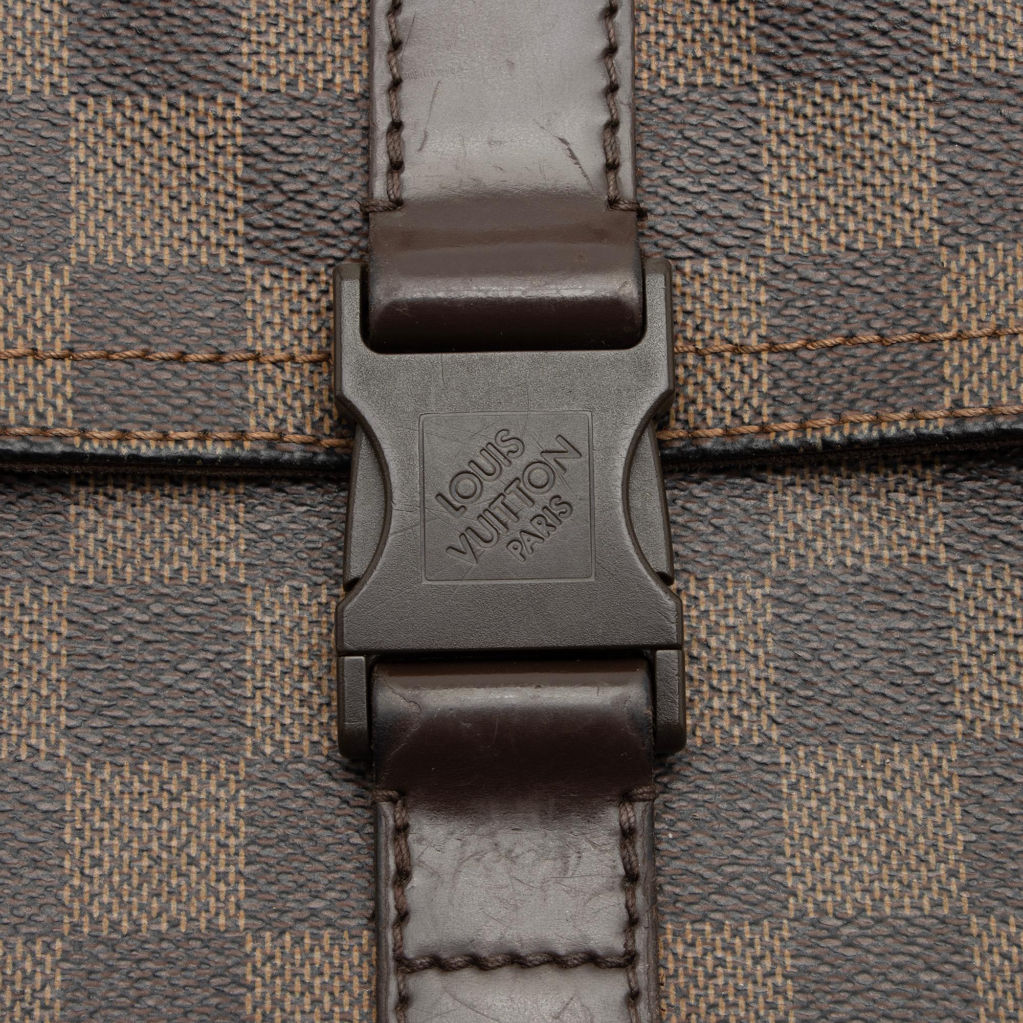 Louis Vuitton Damier Ebene Melville Crossbody Bag (SHF-a27JVY)