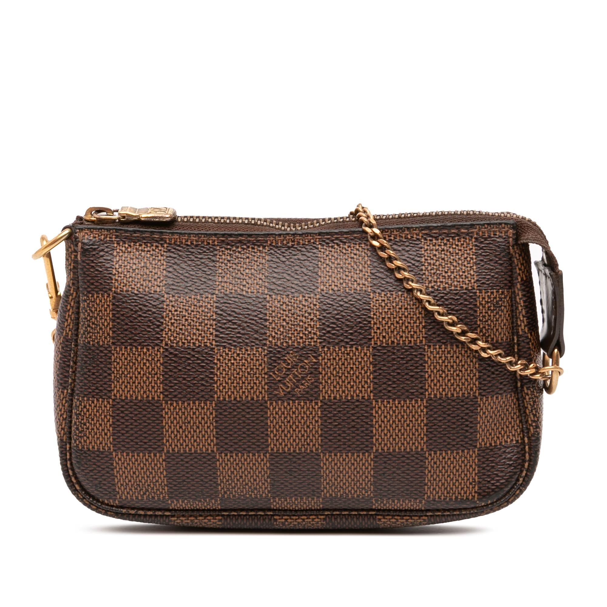Louis Vuitton Damier Ebene Mini Pochette Accessoires
