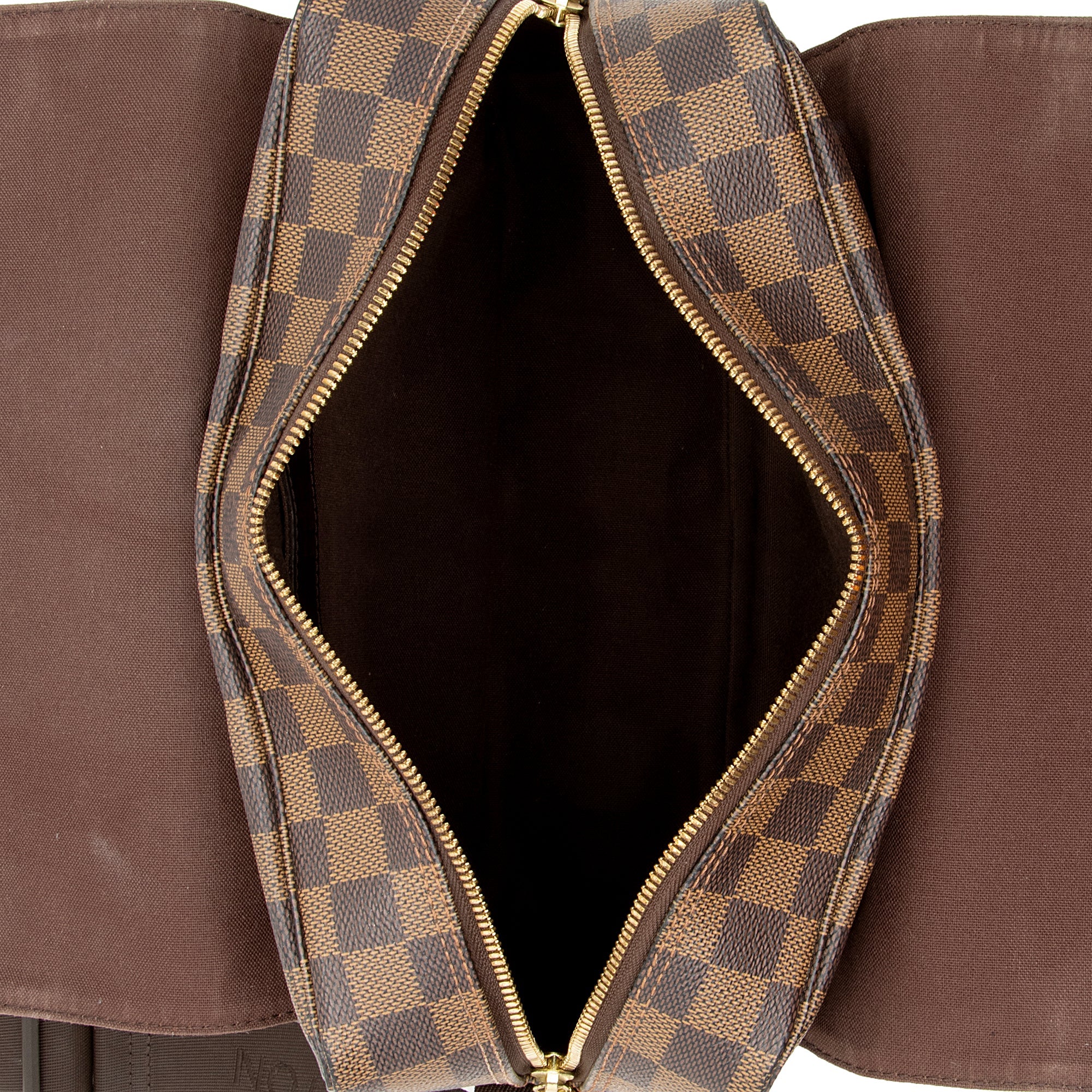 Louis Vuitton Damier Ebene Naviglio Messenger Bag (SHF-22595)
