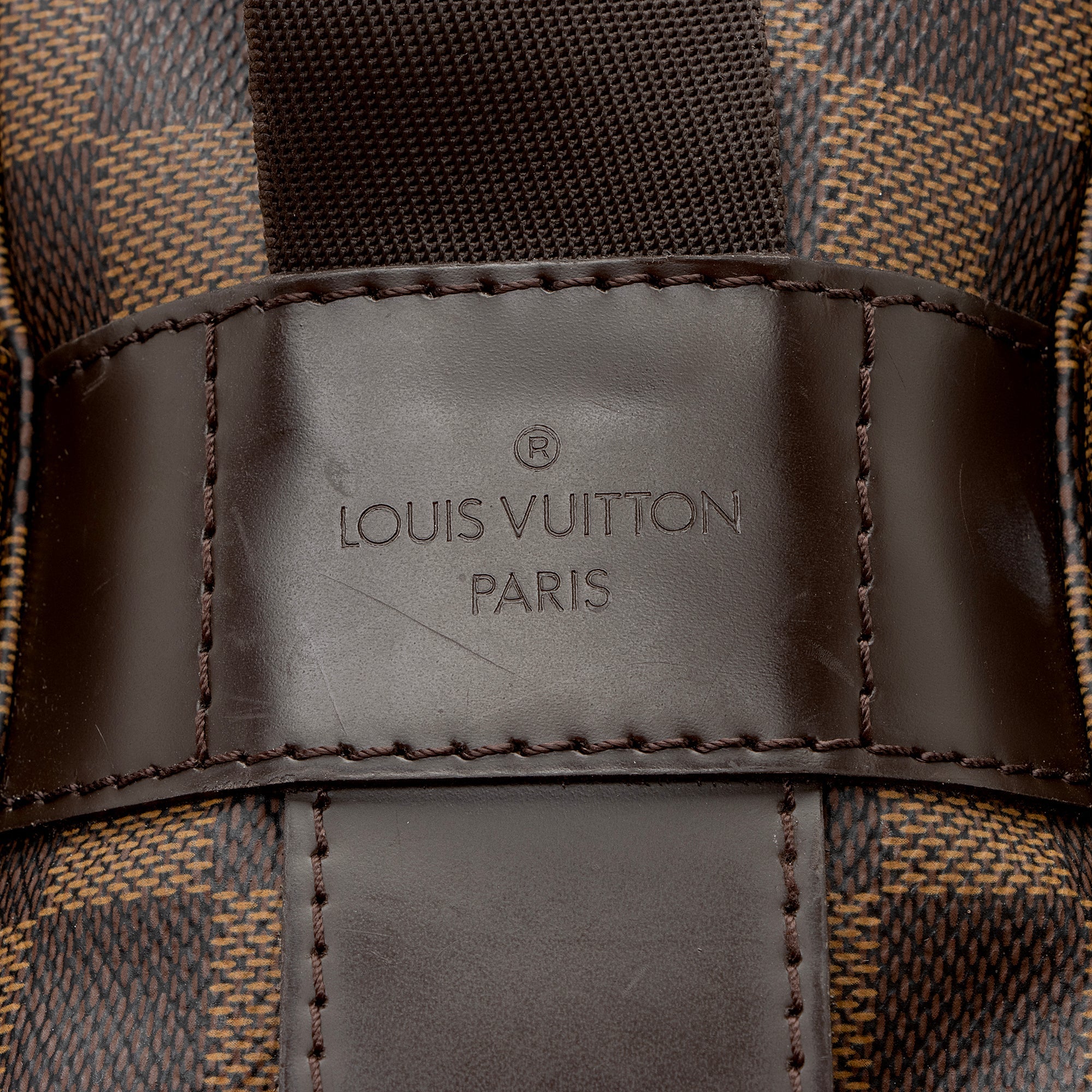 Louis Vuitton Damier Ebene Naviglio Messenger Bag (SHF-22595)