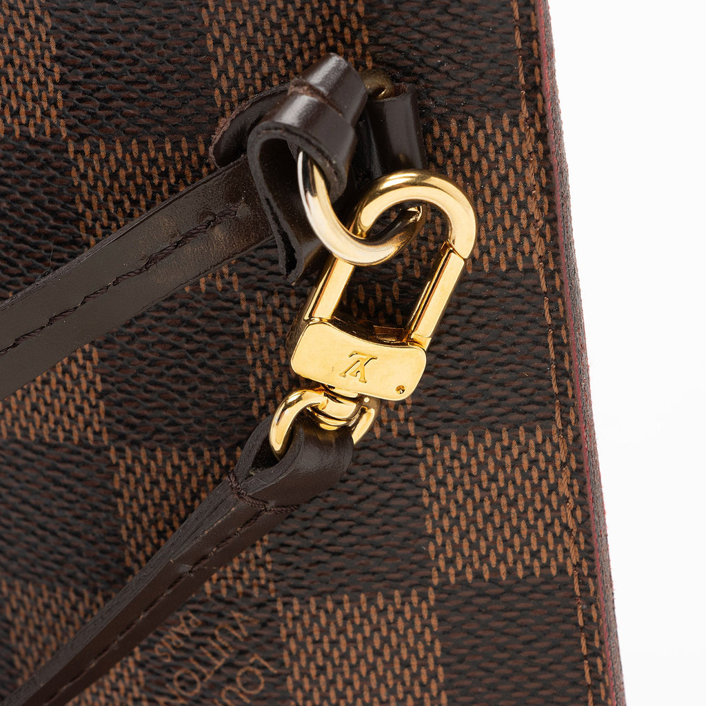 Louis Vuitton Damier Ebene Neverfull GM Pochette (SHF-ncuU1V)