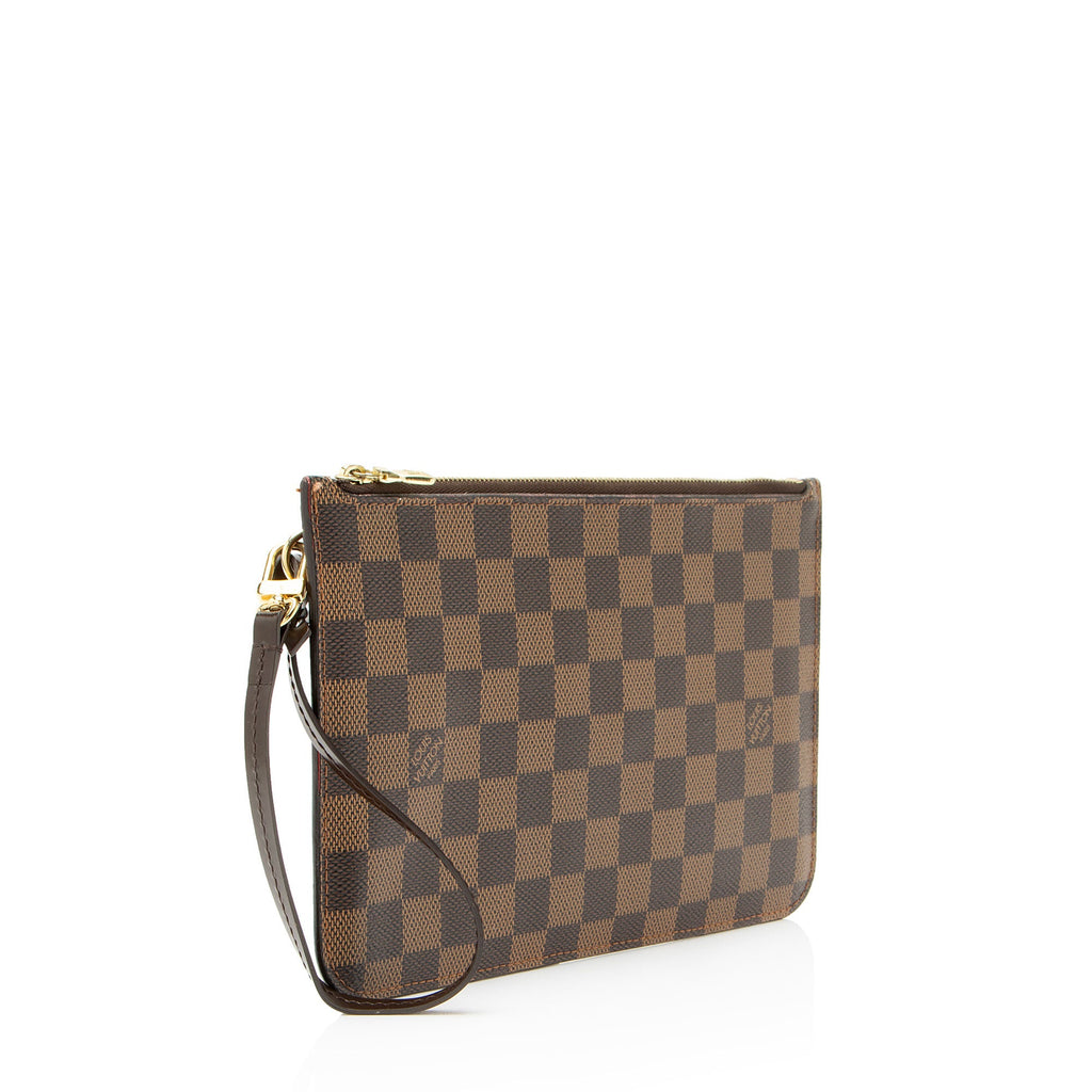 Louis Vuitton Damier Ebene Neverfull GM Pochette