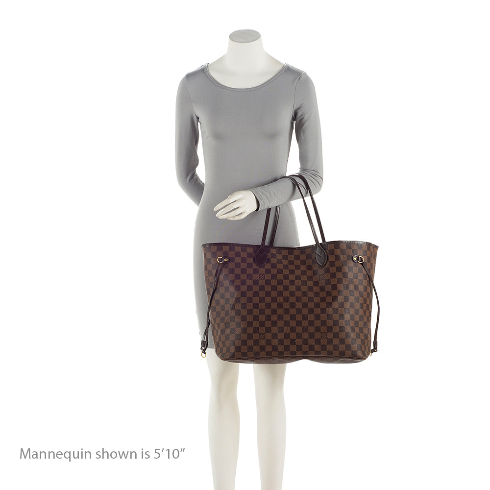 Louis Vuitton Damier Ebene Neverfull GM Tote (SHF-22140)