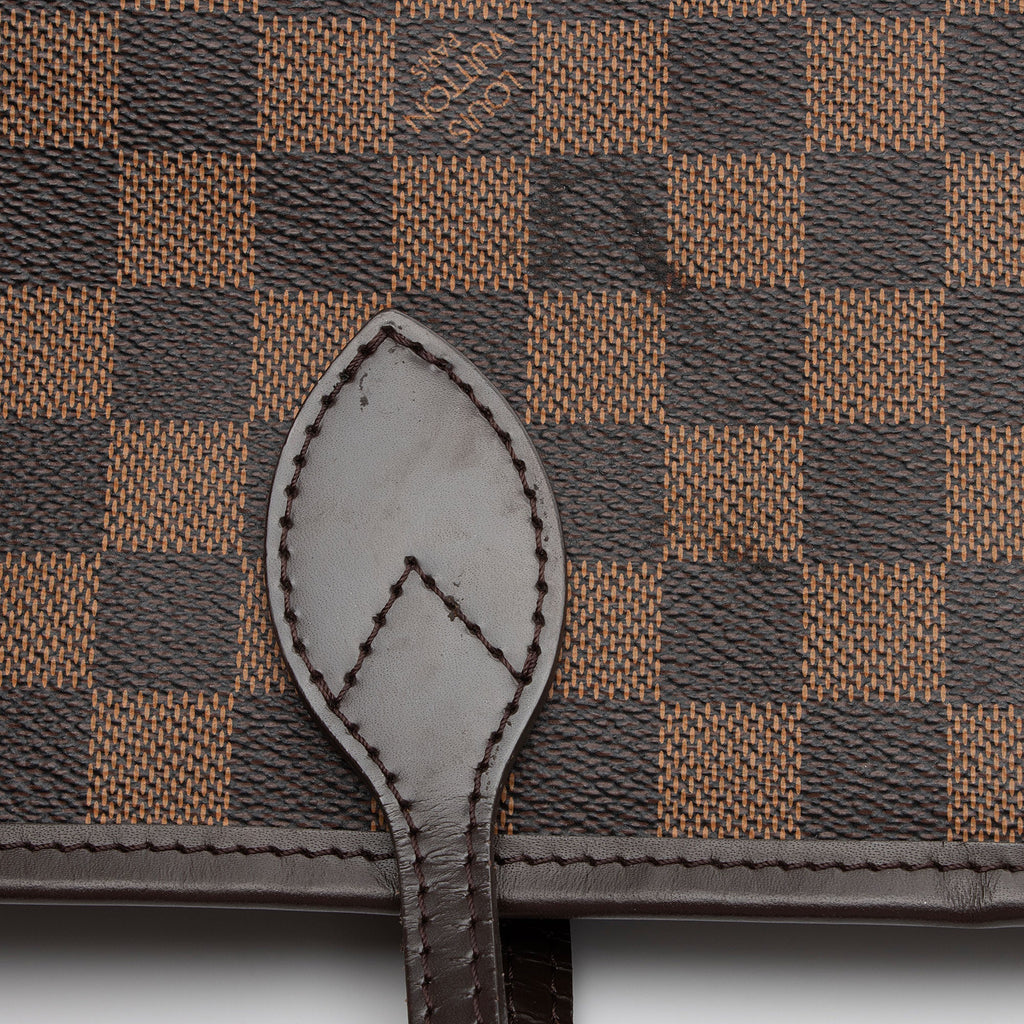 Louis Vuitton Damier Ebene Neverfull GM Tote (SHF-7quidJ)