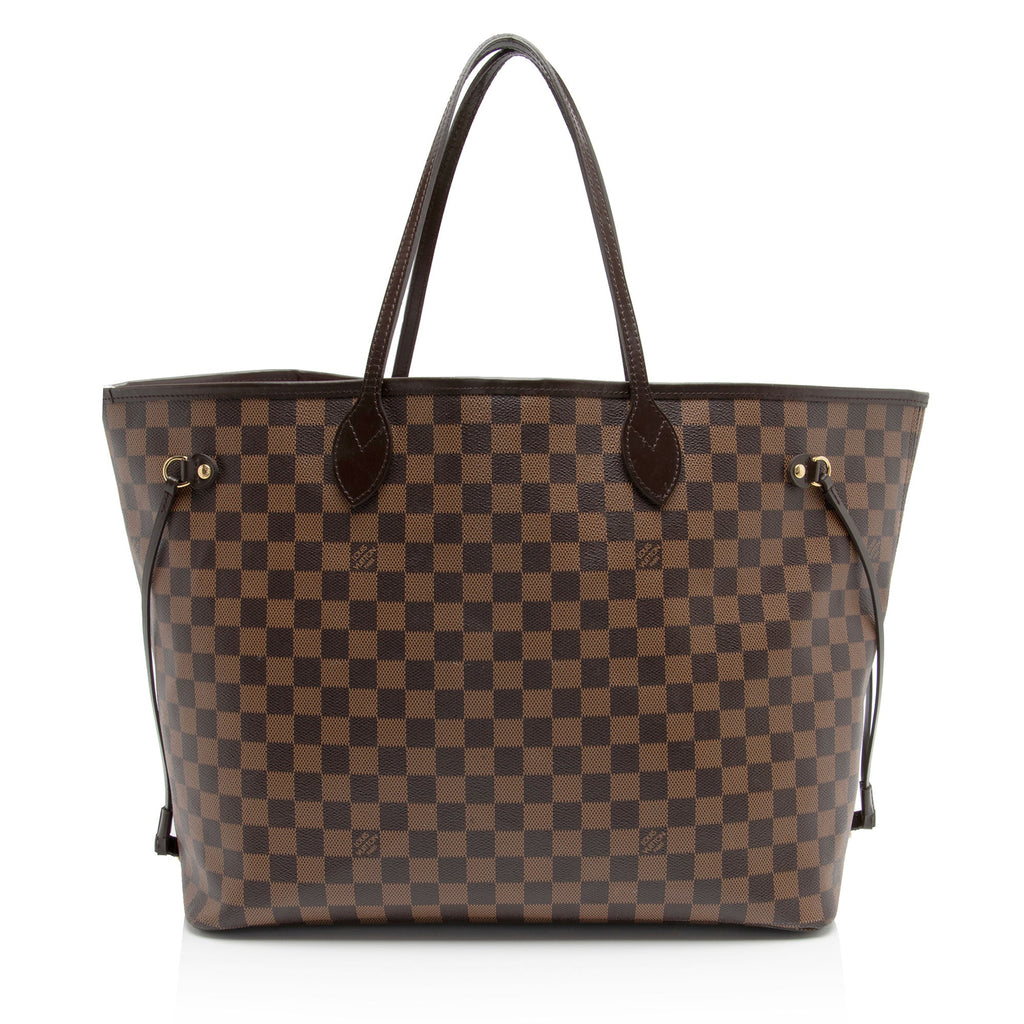 Louis Vuitton Damier Ebene Neverfull GM Tote (SHF-7quidJ)