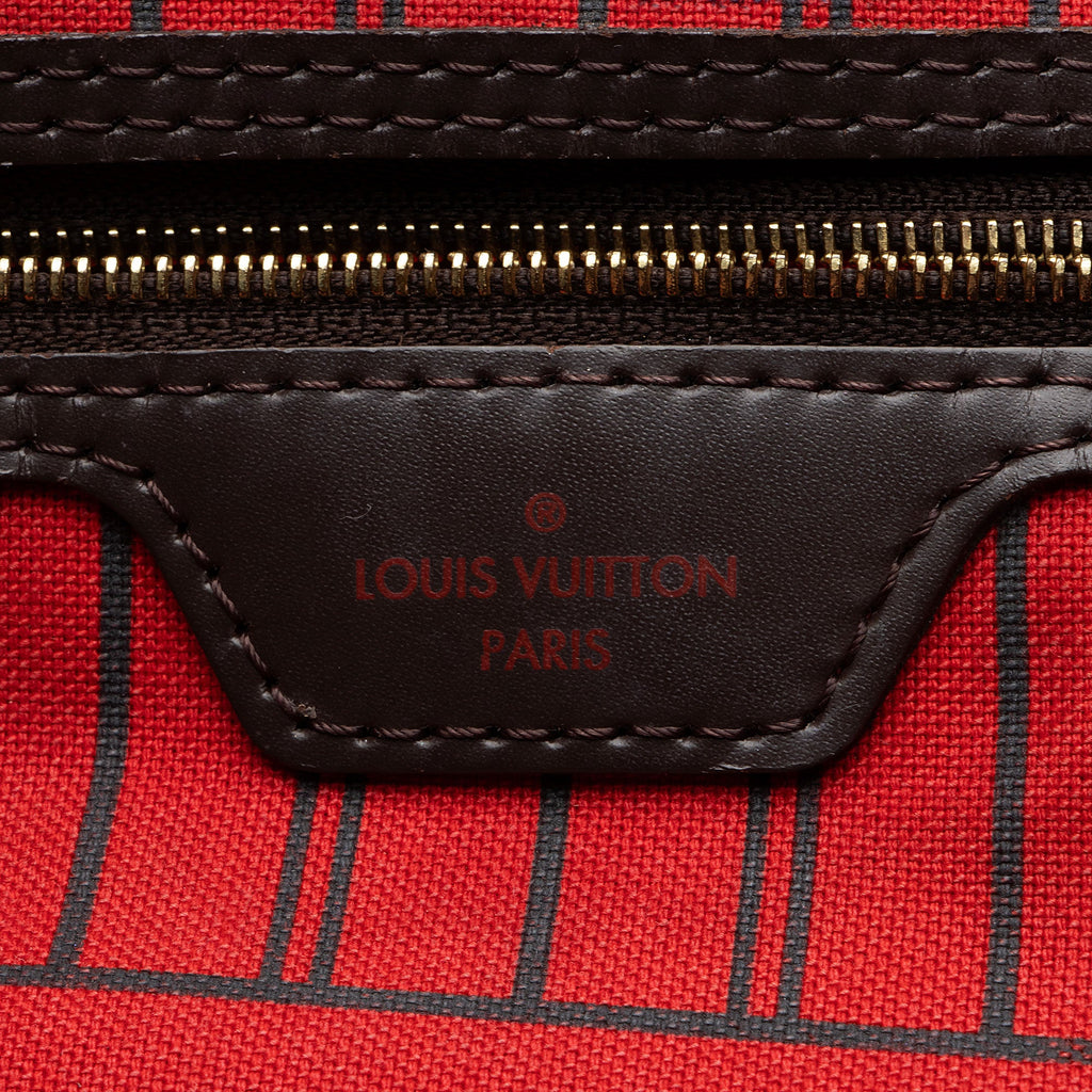 Louis Vuitton Damier Ebene Neverfull GM Tote (SHF-R1eZqm)