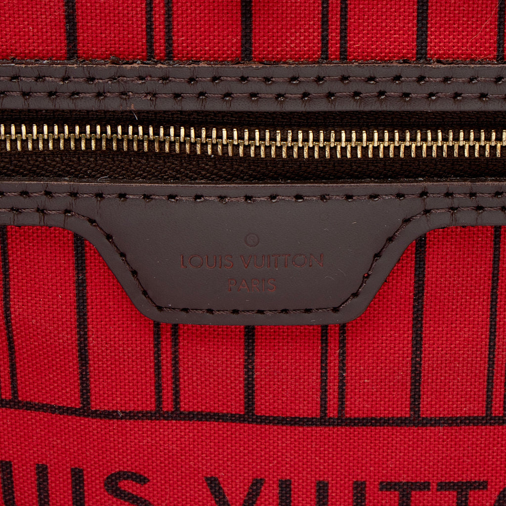 Louis Vuitton Damier Ebene Neverfull GM Tote