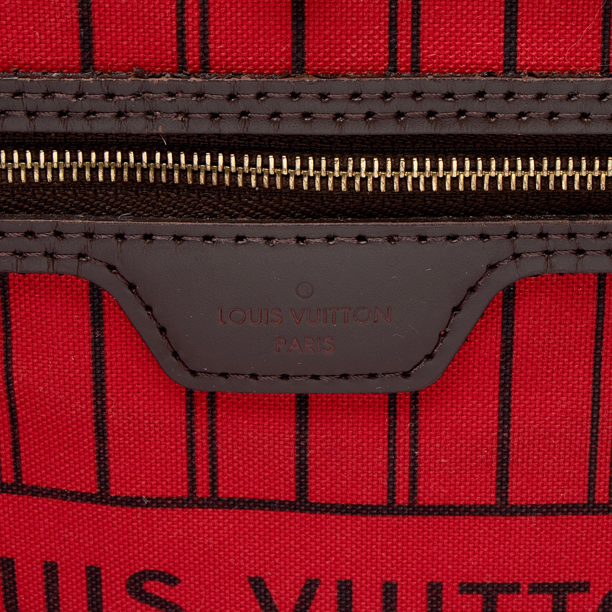 Louis Vuitton Damier Ebene Neverfull GM Tote