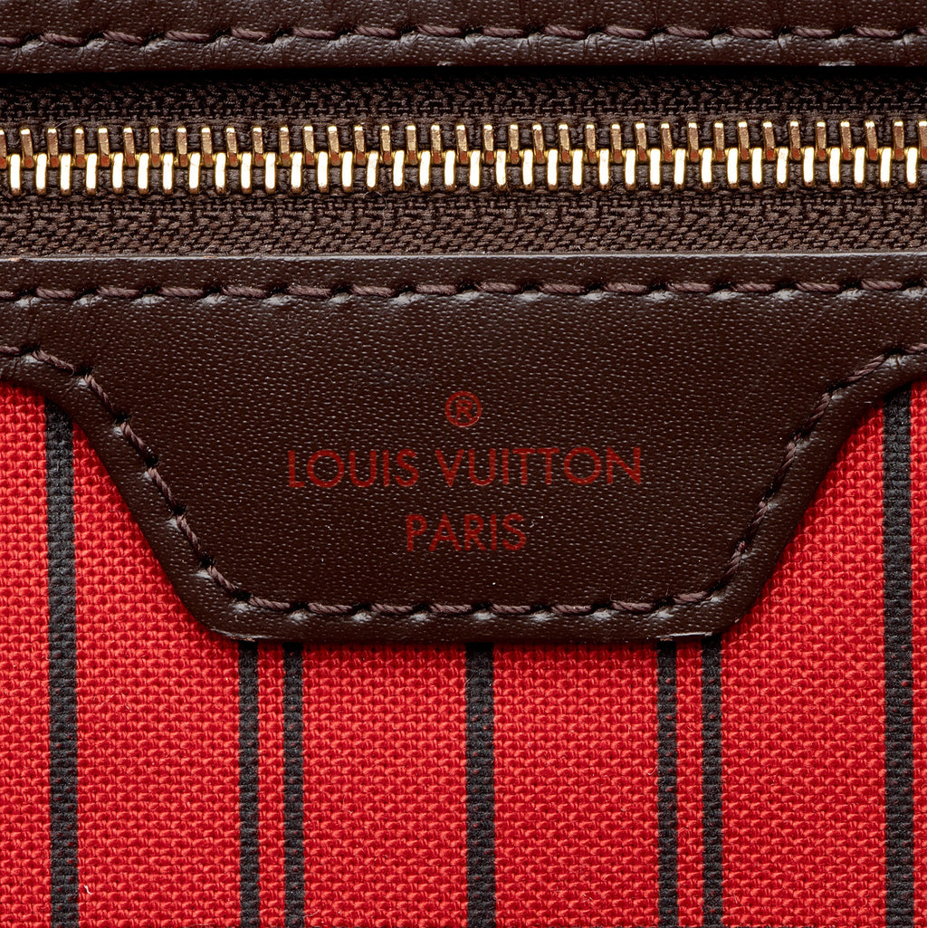 Louis Vuitton Damier Ebene Neverfull GM Tote