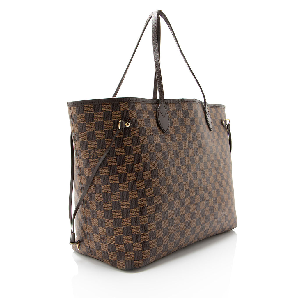 Louis Vuitton Damier Ebene Neverfull GM Tote