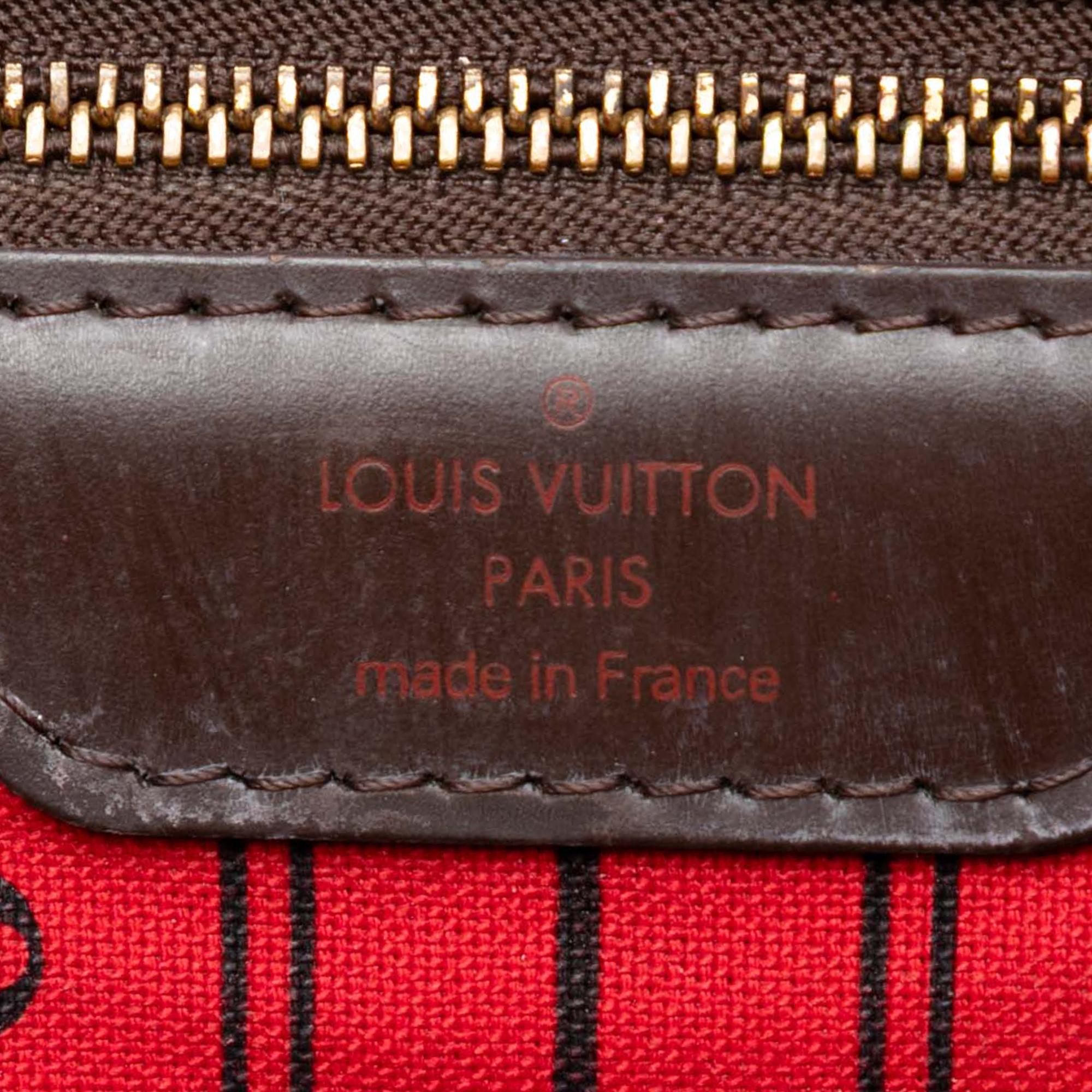 Louis Vuitton Damier Ebene Neverfull GM