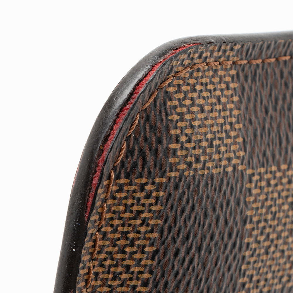Louis Vuitton Damier Ebene Neverfull MM Pochette (SHF-20138)