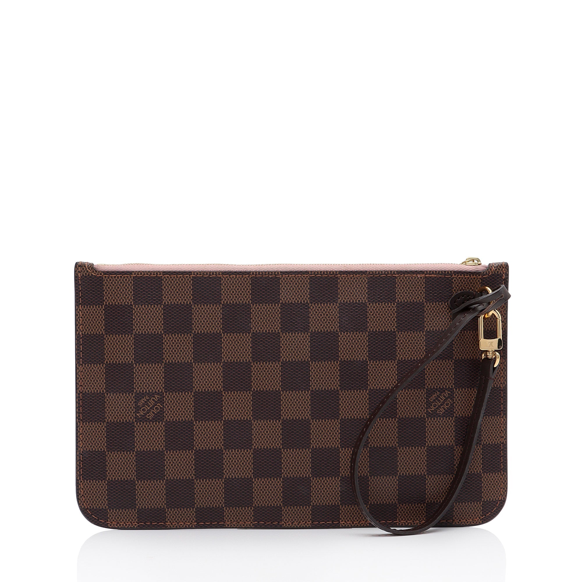 Louis Vuitton Damier Ebene Neverfull MM Pochette (SHF-OvClNn)