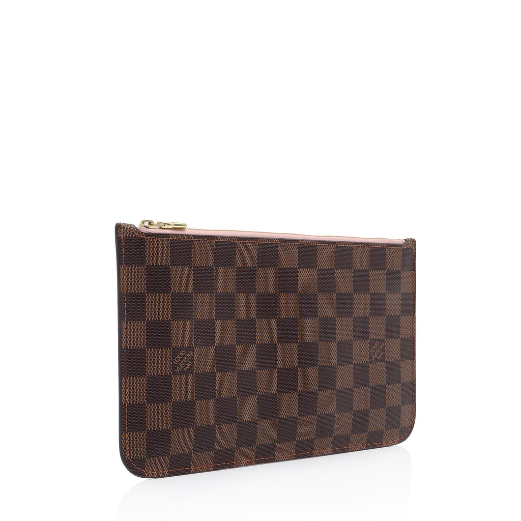 Louis Vuitton Damier Ebene Neverfull MM Pochette (SHF-OvClNn)
