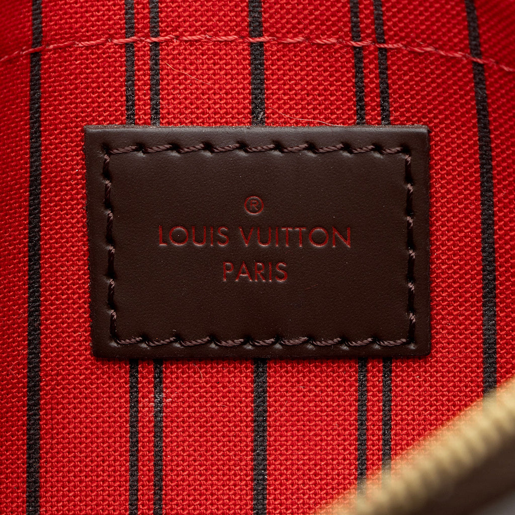 Louis Vuitton Damier Ebene Neverfull MM Pochette (SHF-uRfYF0)
