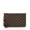 Louis Vuitton Damier Ebene Neverfull MM Pochette