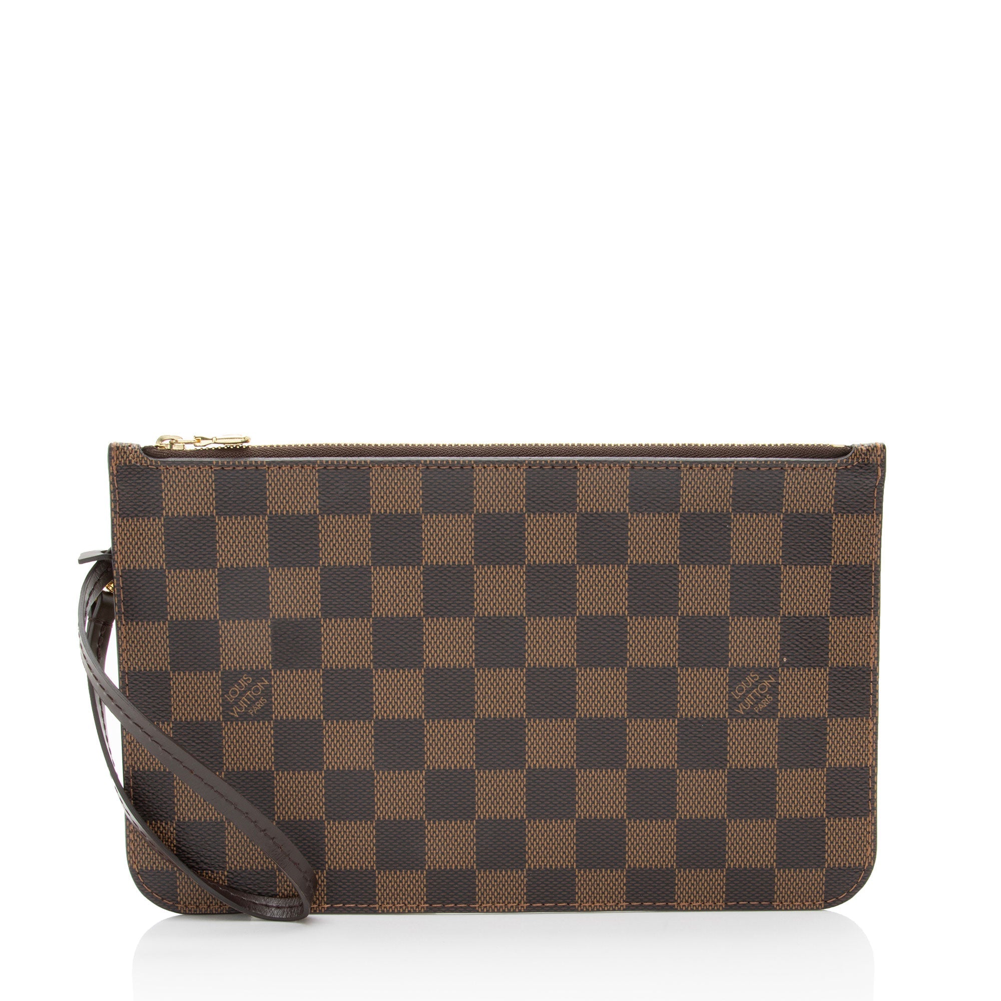 Louis Vuitton Damier Ebene Neverfull MM Pochette
