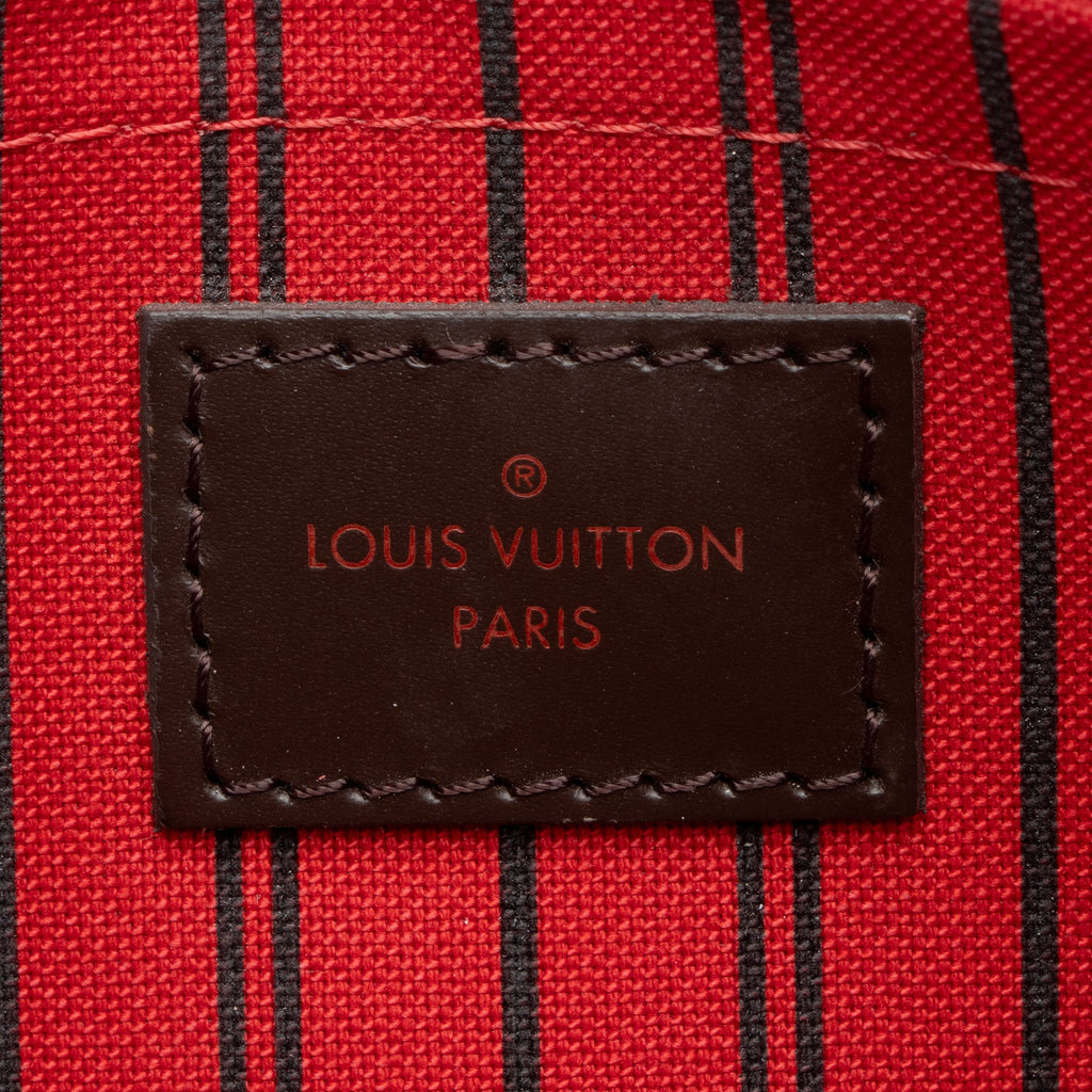 Louis Vuitton Damier Ebene Neverfull MM Pochette