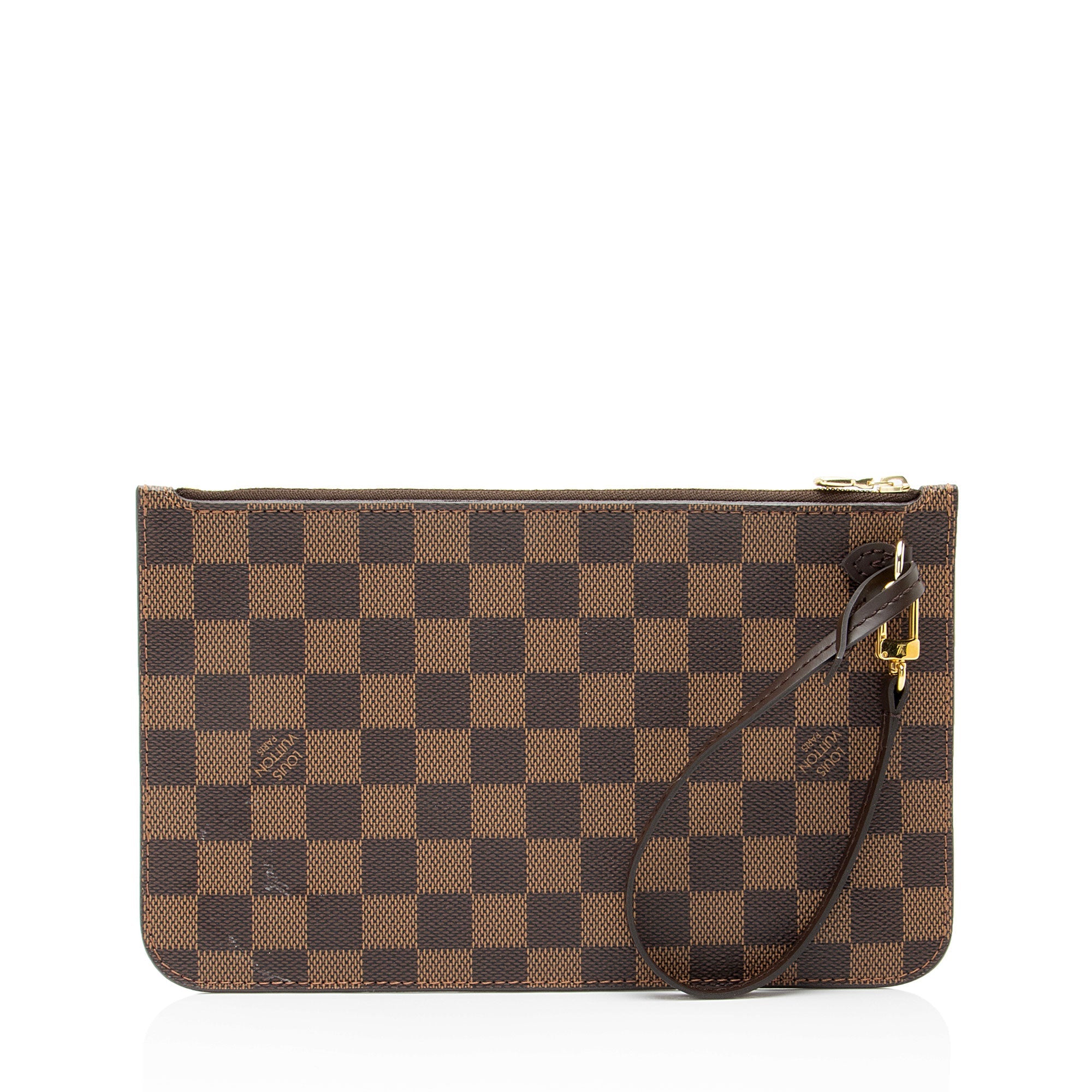 Louis Vuitton Damier Ebene Neverfull MM Pochette