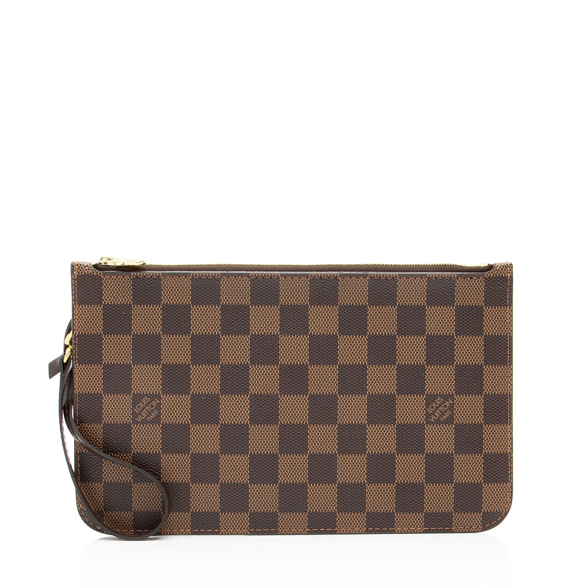 Louis Vuitton Damier Ebene Neverfull MM Pochette