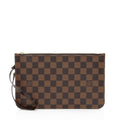 Louis Vuitton Damier Ebene Neverfull MM Pochette