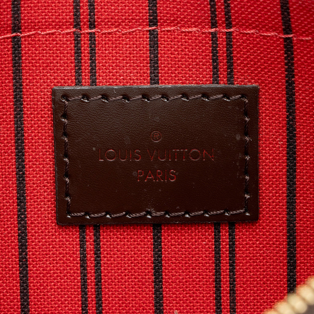 Louis Vuitton Damier Ebene Neverfull MM Pochette