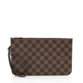 Louis Vuitton Damier Ebene Neverfull MM Pochette