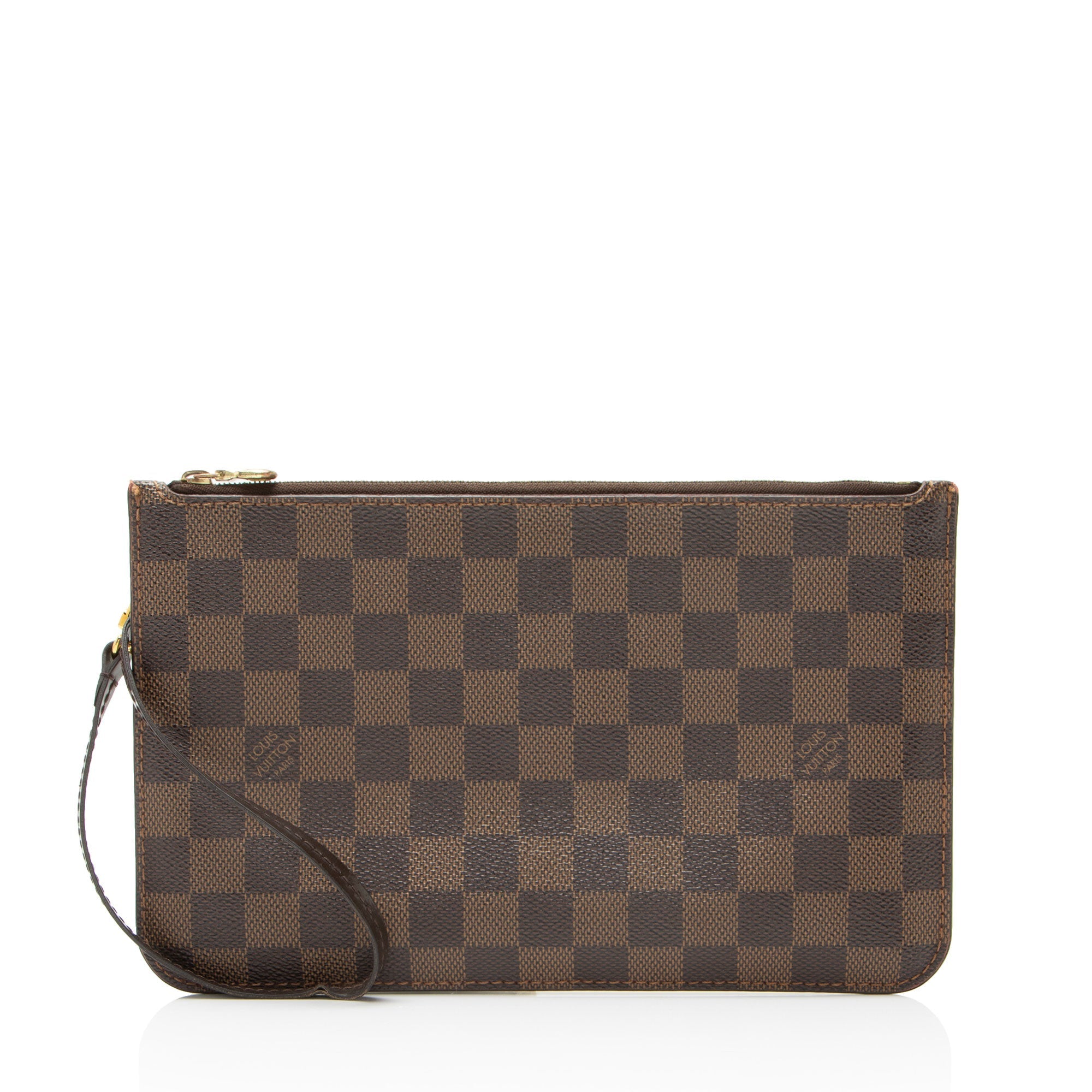 Louis Vuitton Damier Ebene Neverfull MM Pochette