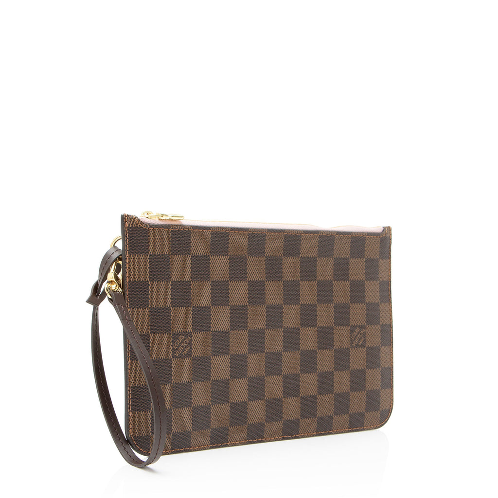 Louis Vuitton Damier Ebene Neverfull MM Pochette