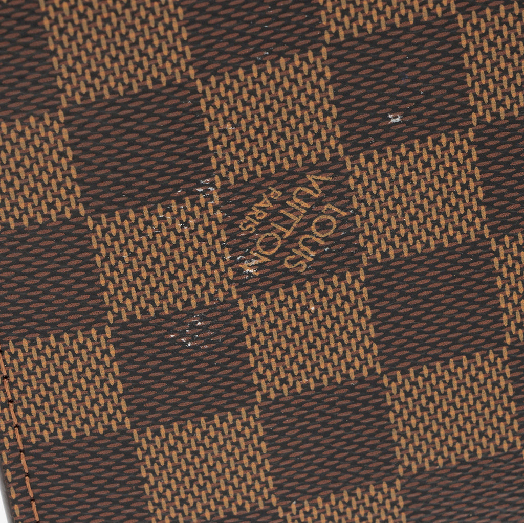 Louis Vuitton Damier Ebene Neverfull MM Pochette