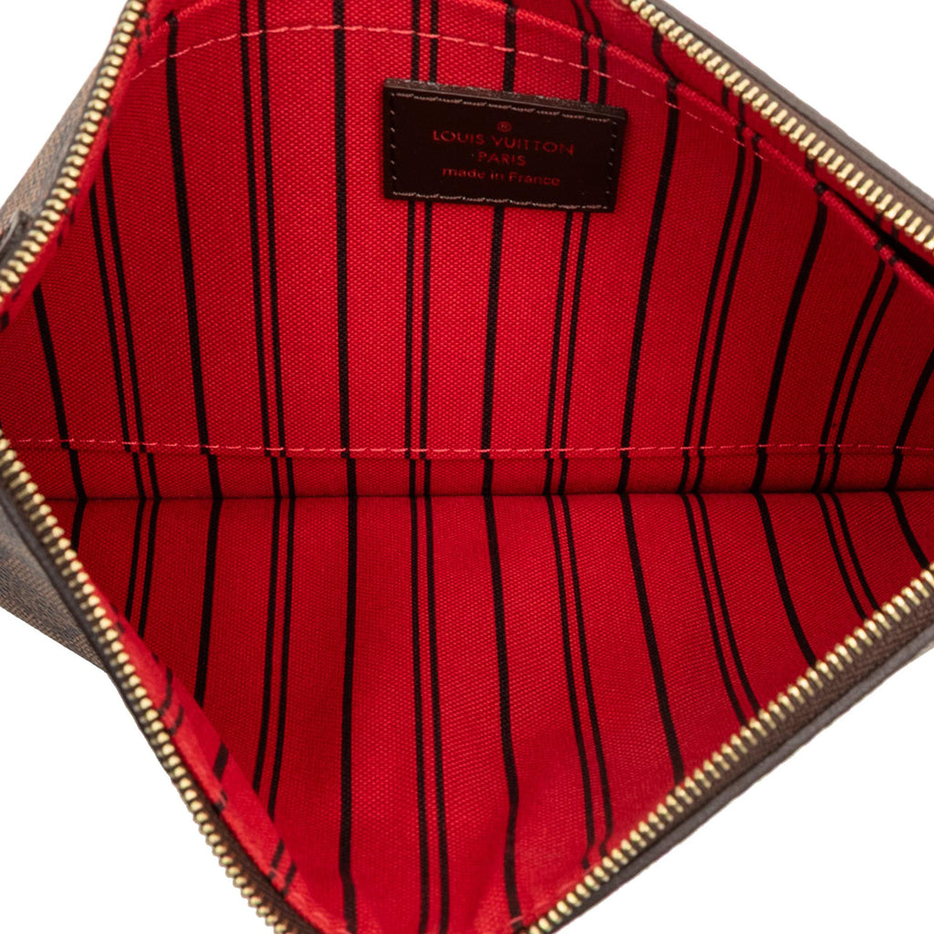 Louis Vuitton Damier Ebene Neverfull MM Pouch