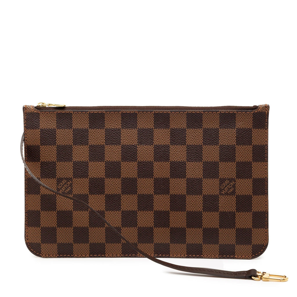 Louis Vuitton Damier Ebene Neverfull MM Pouch