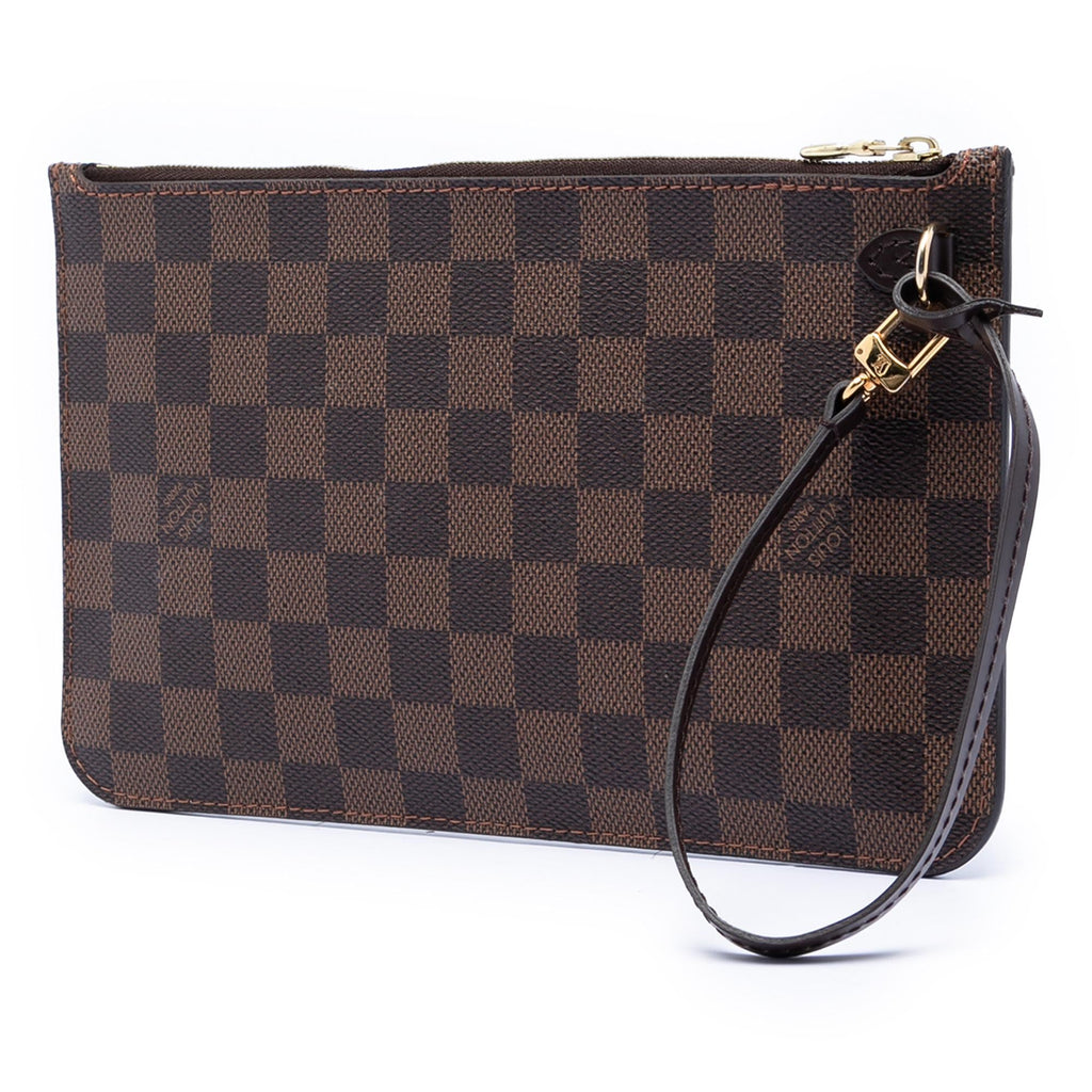 Louis Vuitton Damier Ebene Neverfull MM Pouch