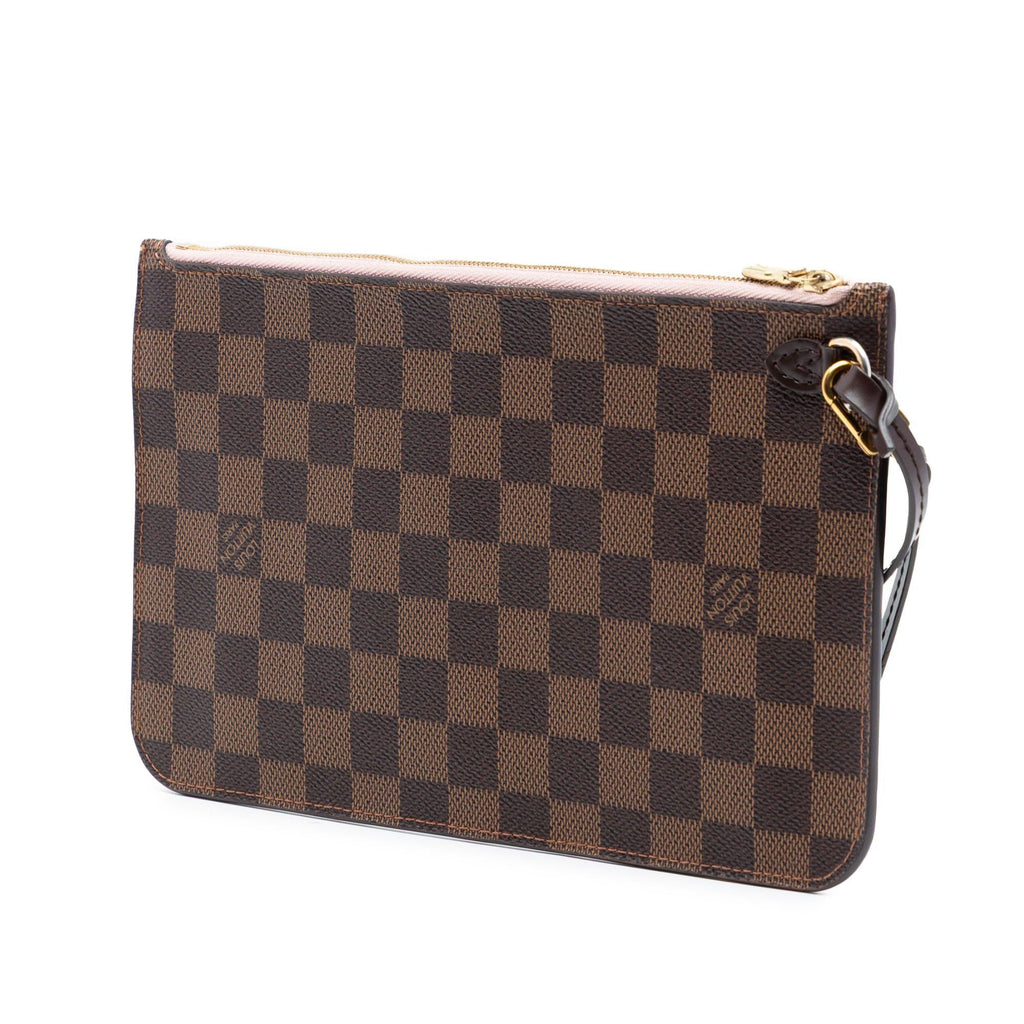 Louis Vuitton Damier Ebene Neverfull MM Pouch