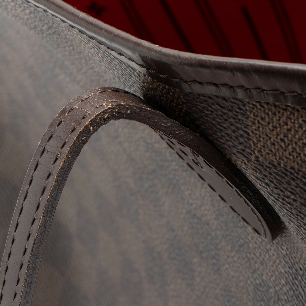 Louis Vuitton Damier Ebene Neverfull MM Tote