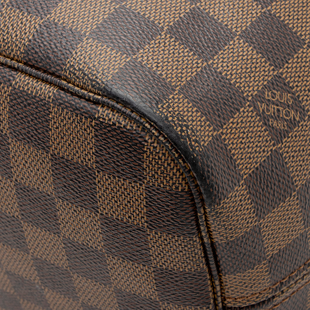Louis Vuitton Damier Ebene Neverfull MM Tote (SHF-19670)