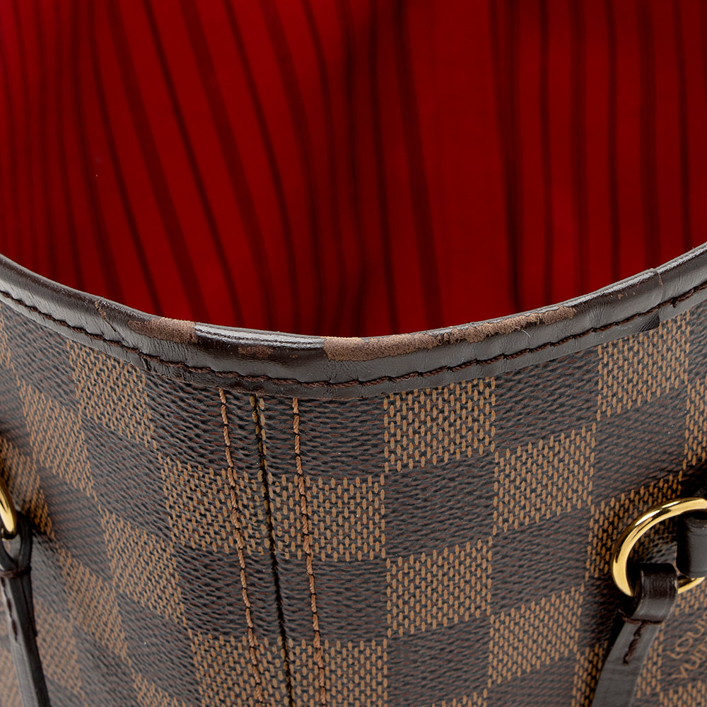 Louis Vuitton Damier Ebene Neverfull MM Tote (SHF-19670)