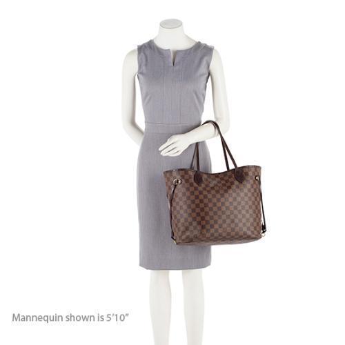 Louis Vuitton Damier Ebene Neverfull MM Tote (SHF-19670)