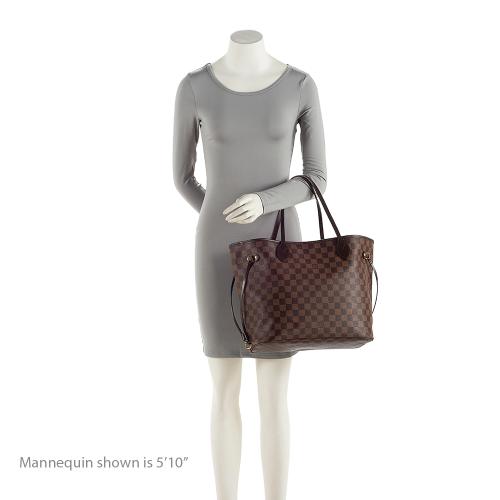 Louis Vuitton Damier Ebene Neverfull MM Tote (SHF-20388)