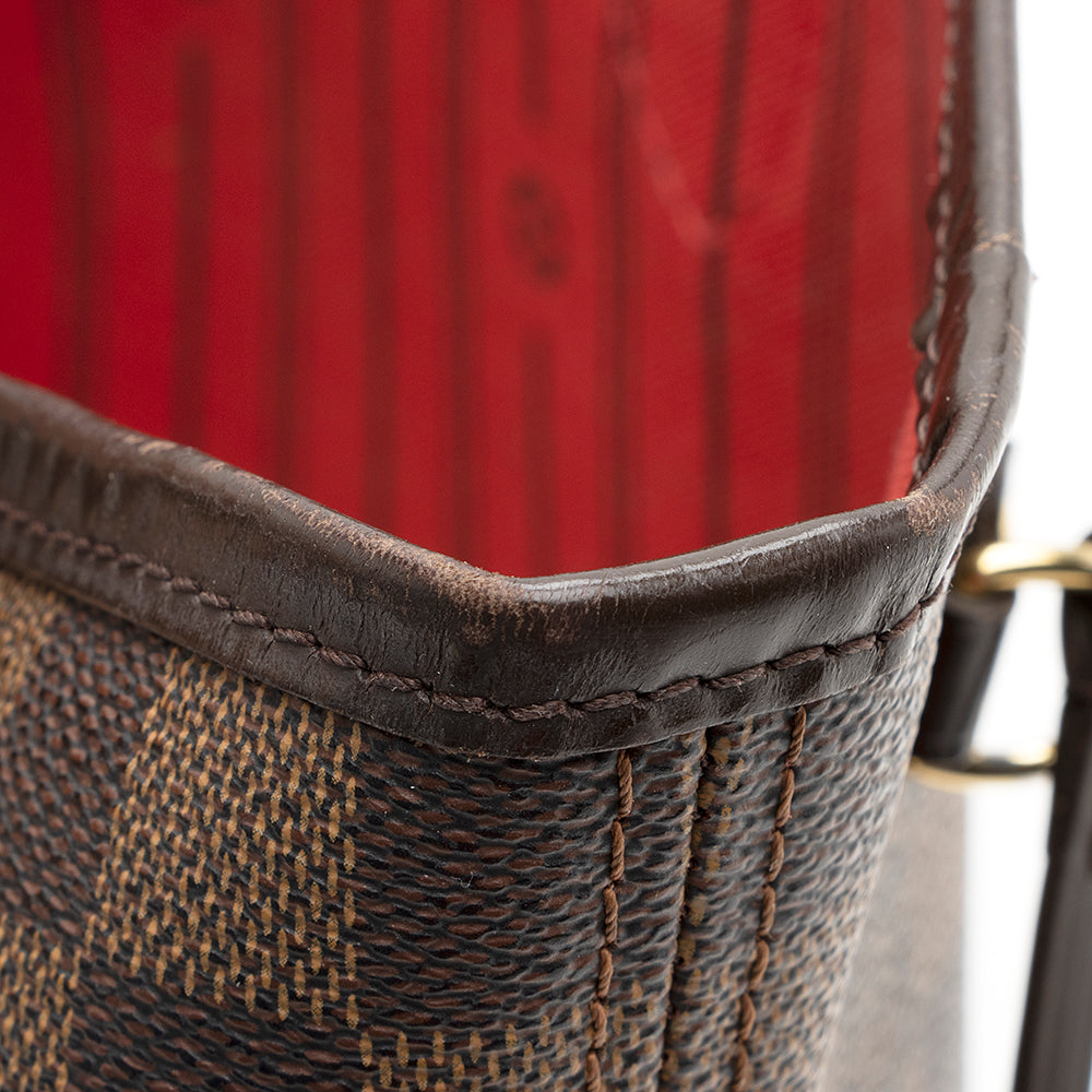 Louis Vuitton Damier Ebene Neverfull MM Tote (SHF-20389)