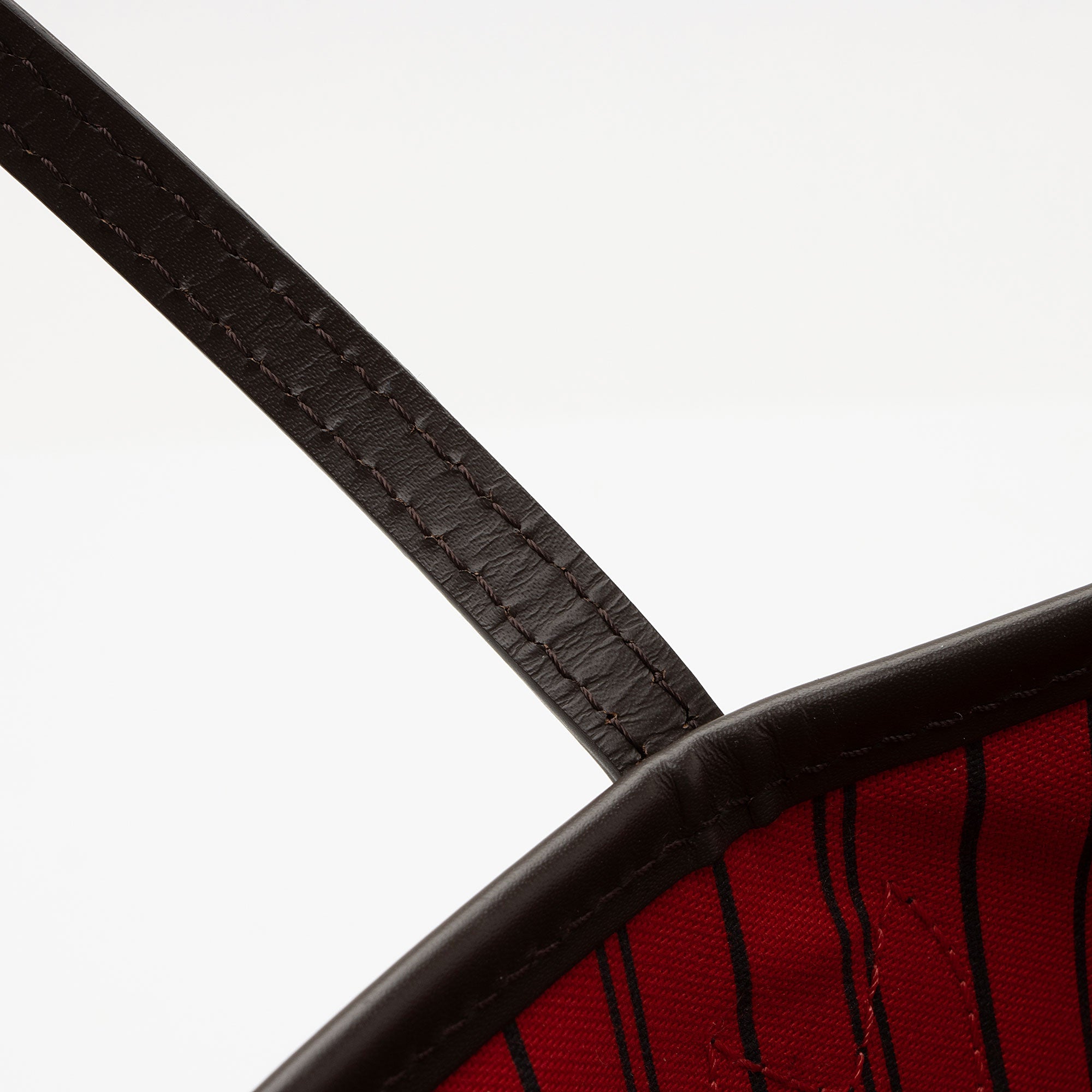 Louis Vuitton Damier Ebene Neverfull MM Tote (SHF-BrNtNW)