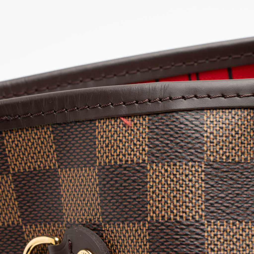 Louis Vuitton Damier Ebene Neverfull MM Tote (SHF-MGX6T7)