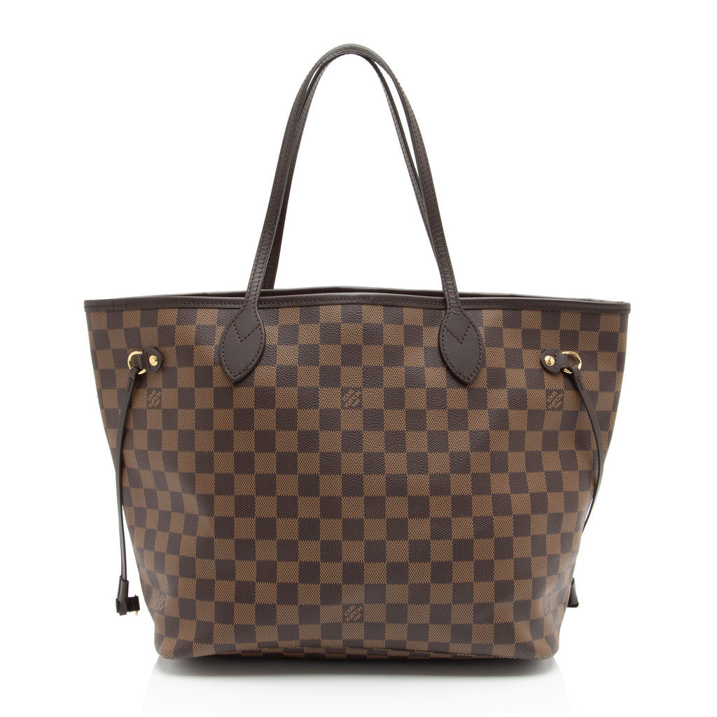 Louis Vuitton Damier Ebene Neverfull MM Tote (SHF-MGX6T7)