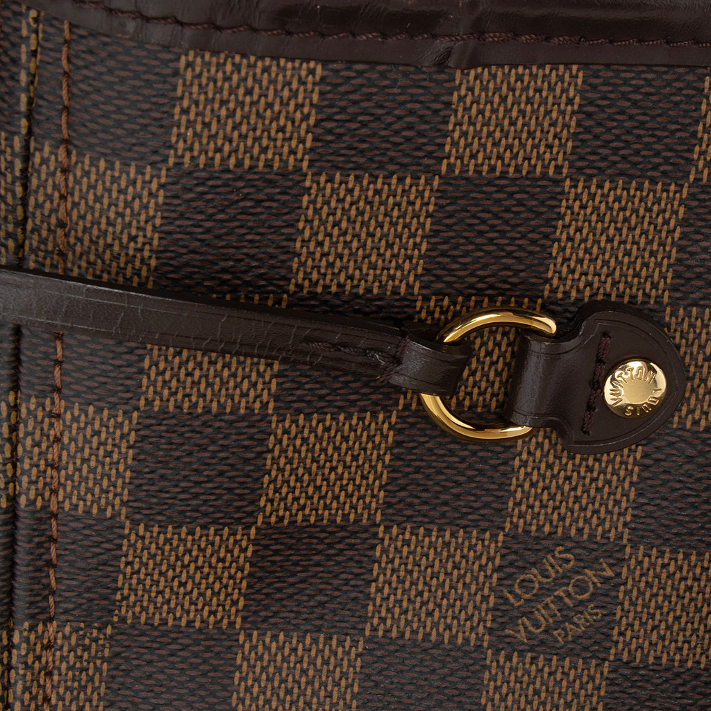 Louis Vuitton Damier Ebene Neverfull MM Tote (SHF-Q5p43O)